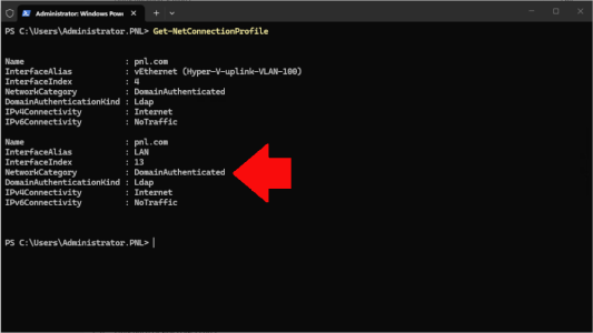 Mac to Window Share Get nic settings