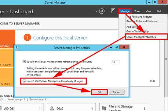 server manager