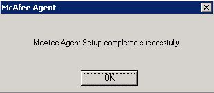 mcafee agent