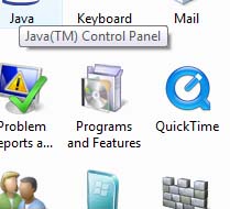 control panel