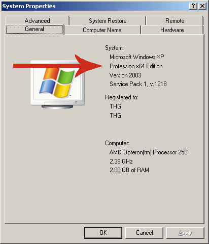 Windows 2003 64 Bit