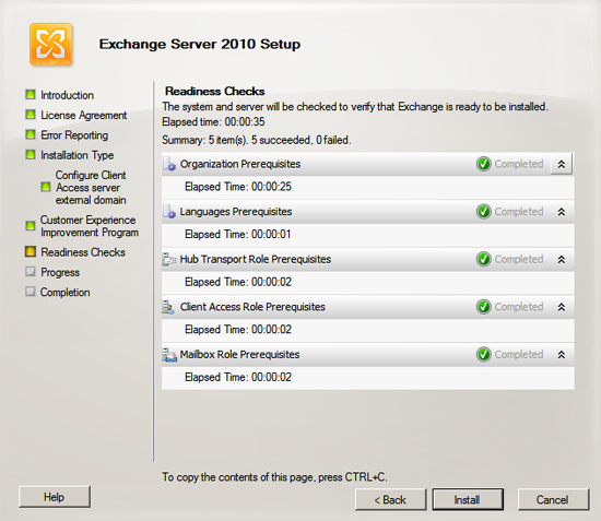 Migrate to Exchange 2010