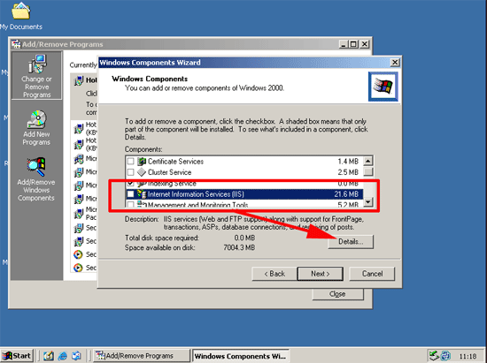 Install IIS