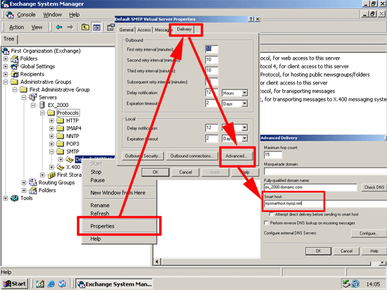 virtual smtp server