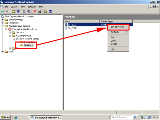 routing group master