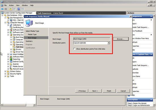 capture image to sccm