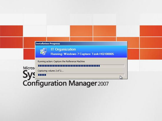 install progress