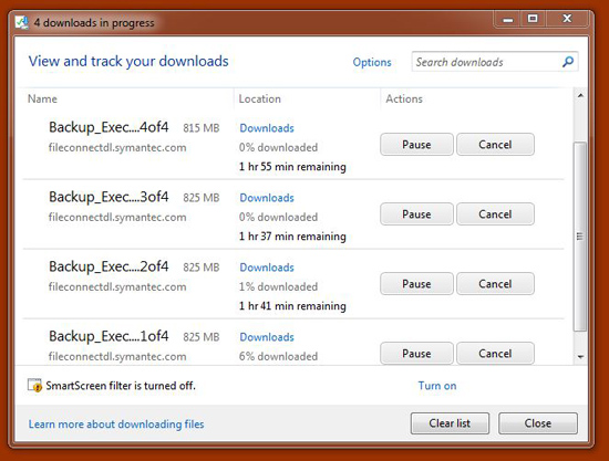 ie download manager