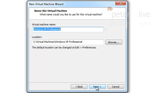 XP Virtual Machine