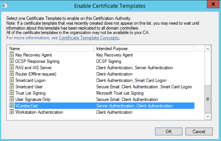 Server cert