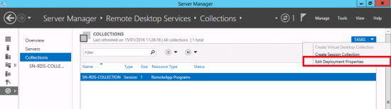Remote Desktop Services Certificate Settings