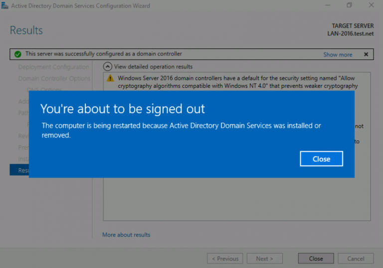 Adding a Windows Server 2019 Domain Controller | PeteNetLive