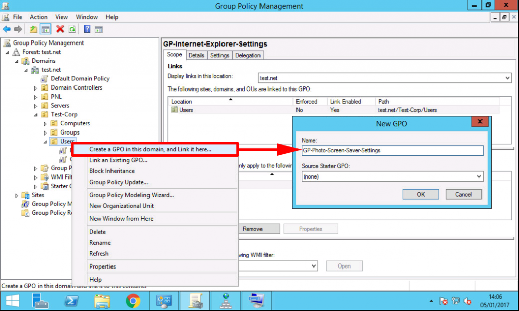 Windows Deploy and Configure Photo Screen Saver via GPO