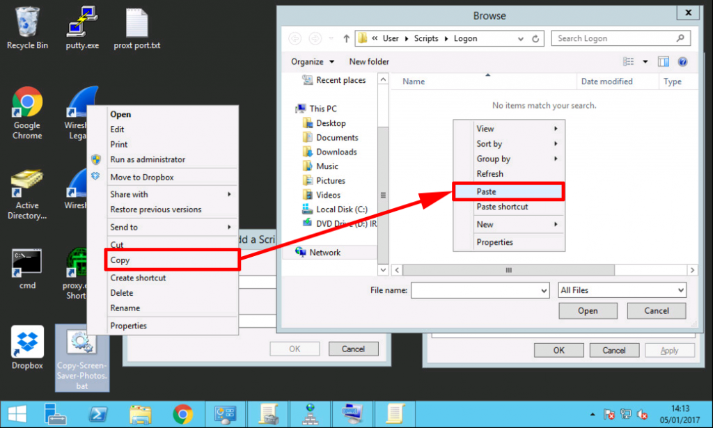 Windows Deploy and Configure Photo Screen Saver via GPO