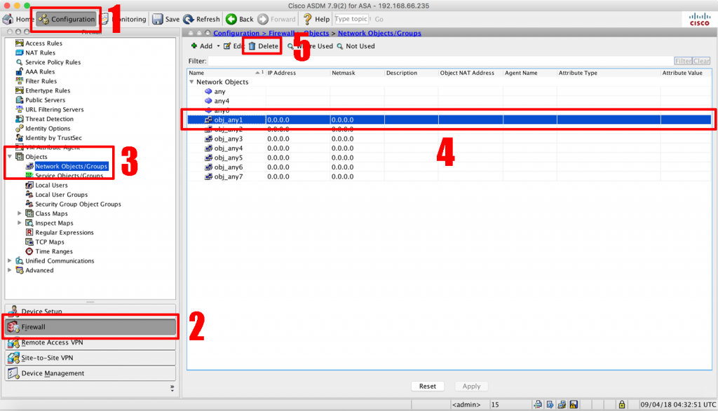 Cisco ASA 5506X Bridged BVI Interface
