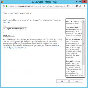 Allow Mail Relaying through Office 365