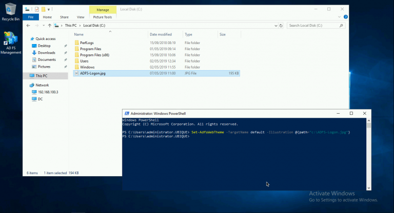 ADFS Logon Page: Change Images and Logos | PeteNetLive