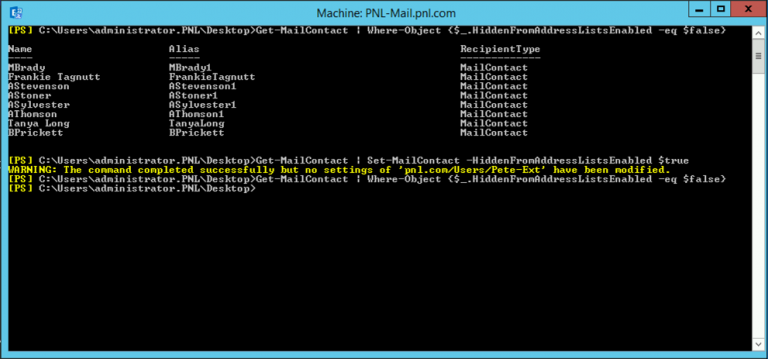 Exchange Hide All Contacts From Global Address List PeteNetLive