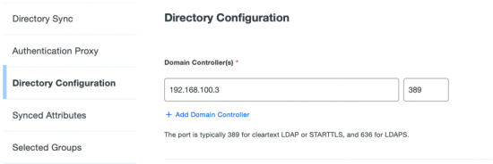 LDAP Duo Port 389