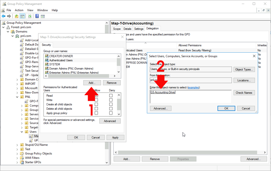 Apply Group Policy To A Security Group PeteNetLive