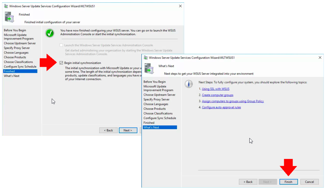 Remove and reinstall microsoft wsus petenetlive