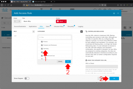 FTD Enable URL Filtering