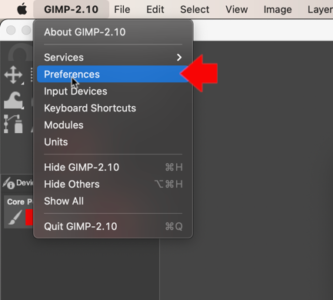 GIMP Preferences