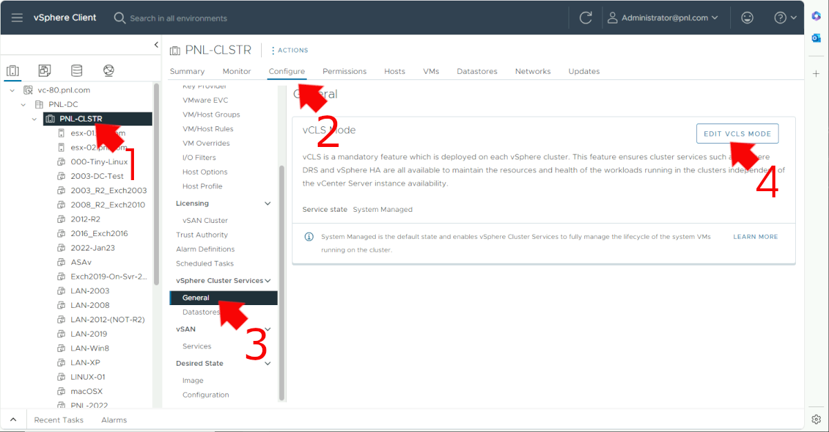 Cannot Remove vCLS Virtual Machine